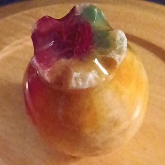 Vintage Marble and Alabaster Fruit Set of 6 - Picture 10 of 10